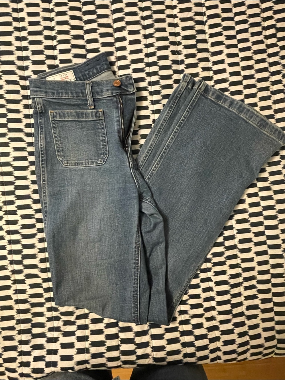 GAP “70s” High Rise Flare Jeans